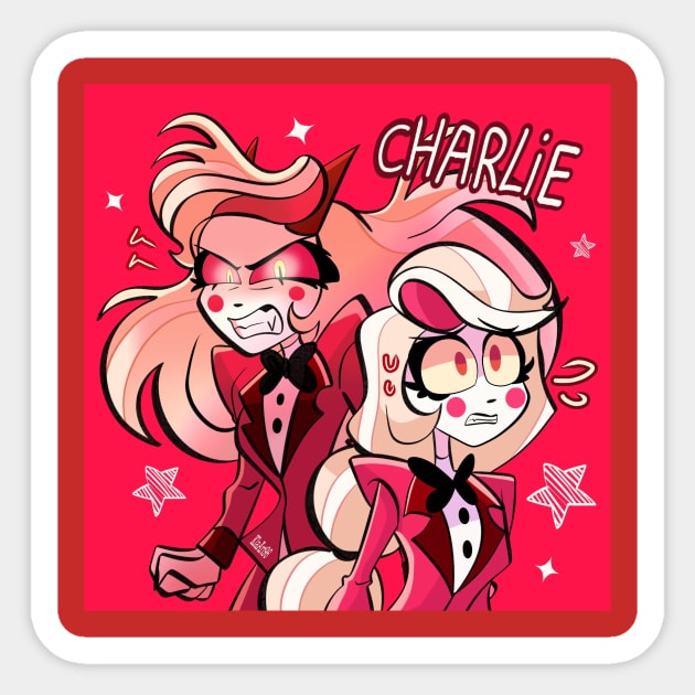 Charlie Sticker by Klaudiapasqui 96